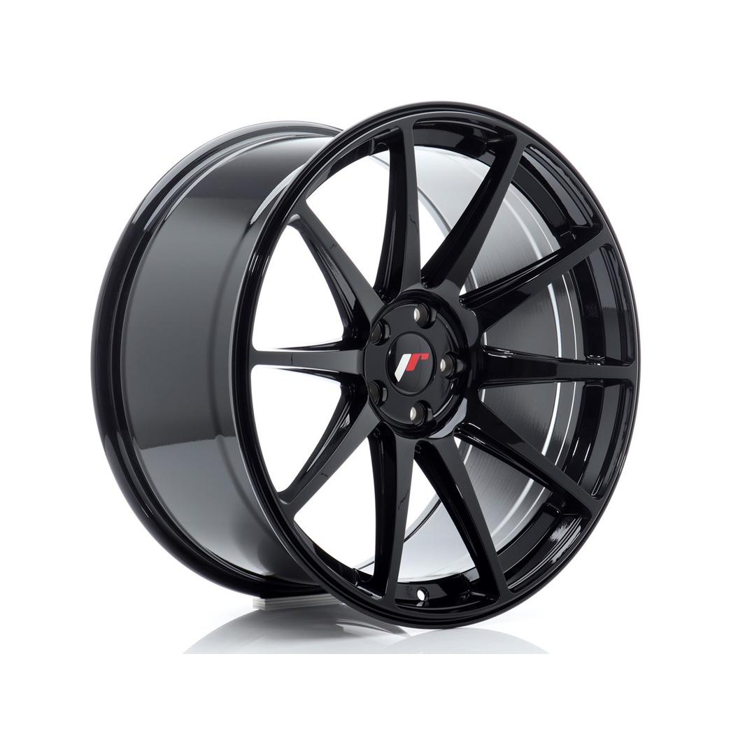 Japan Racing JR11 Alloy Wheel 20x10 ET40 5x112 Black 66.6mm CB
