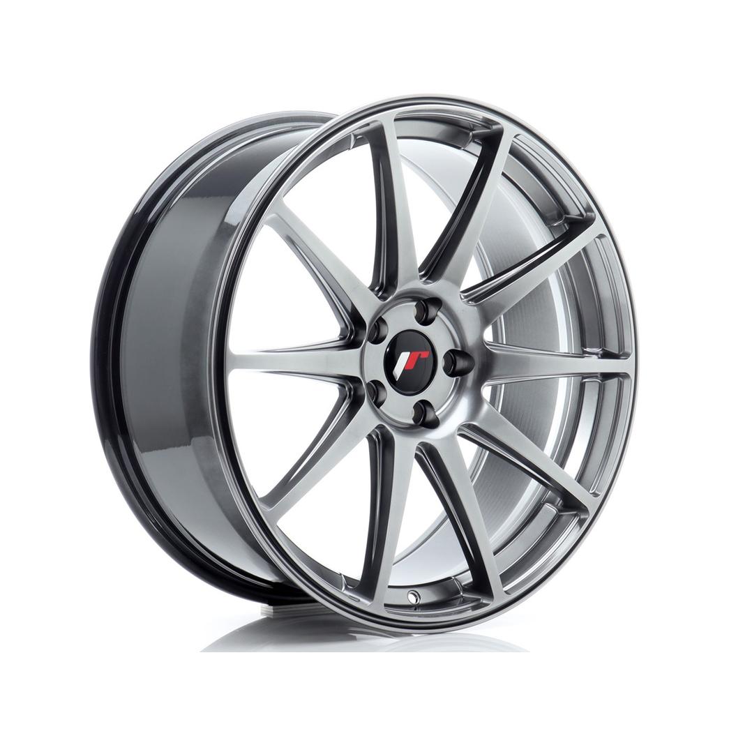 Japan Racing JR11 Alloy Wheel 20x8.5 ET35 5x112 Hyper Black 66.6mm CB