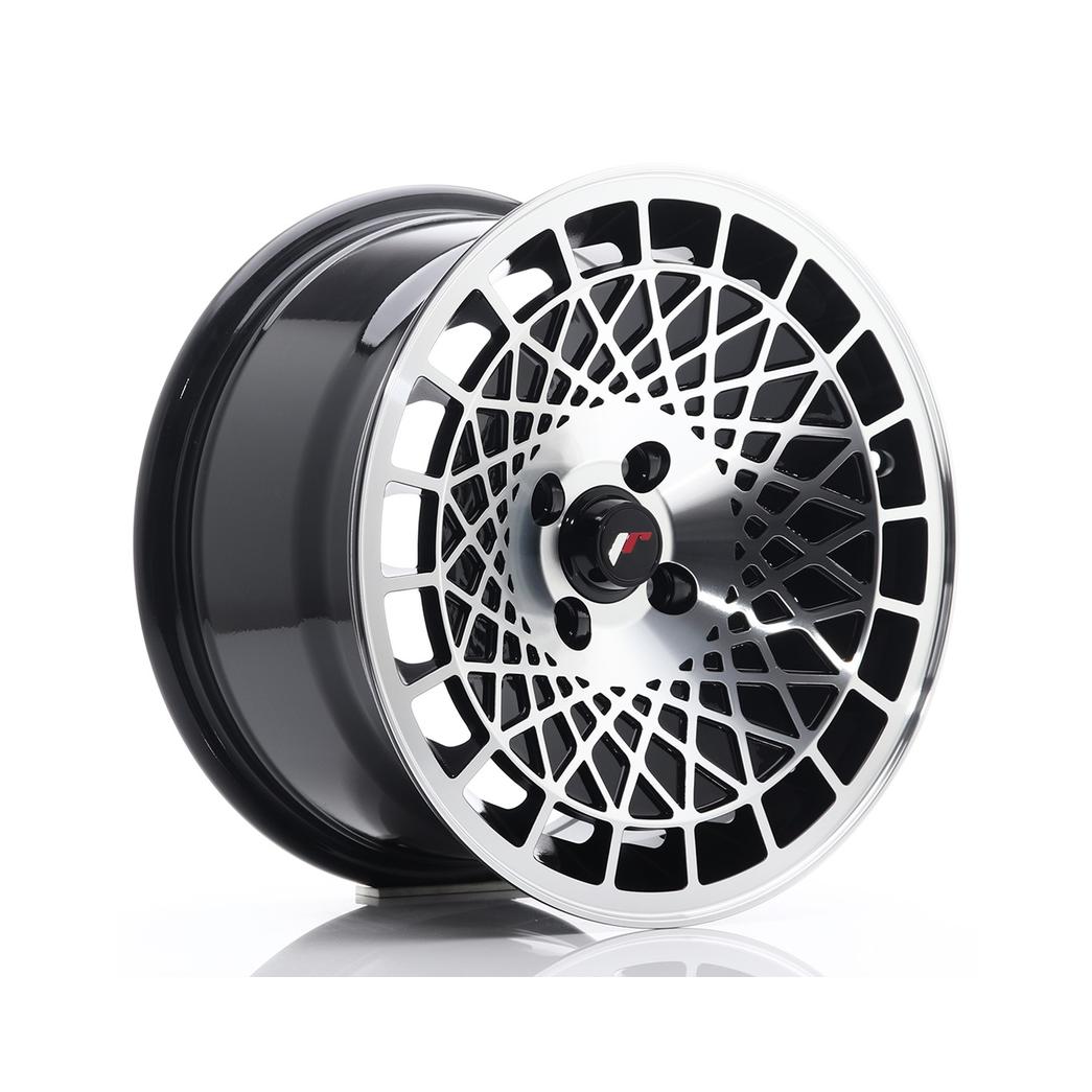 Japan Racing JR14 Alloy Wheel 15x8 ET20 4x100 Black 67.1mm CB