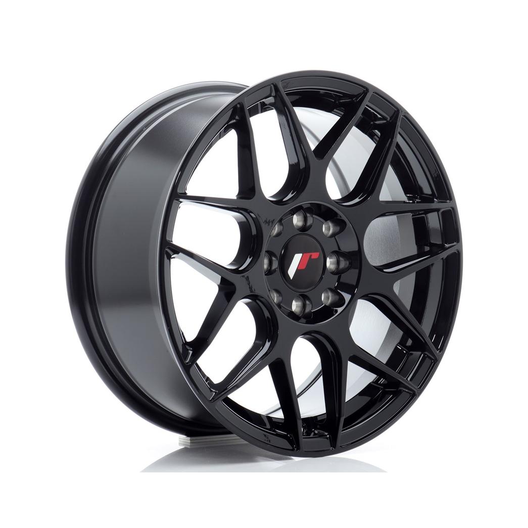 Japan Racing JR18 Alloy Wheel 16x7 ET35 4x100 4x114.3 Black 67.1mm CB