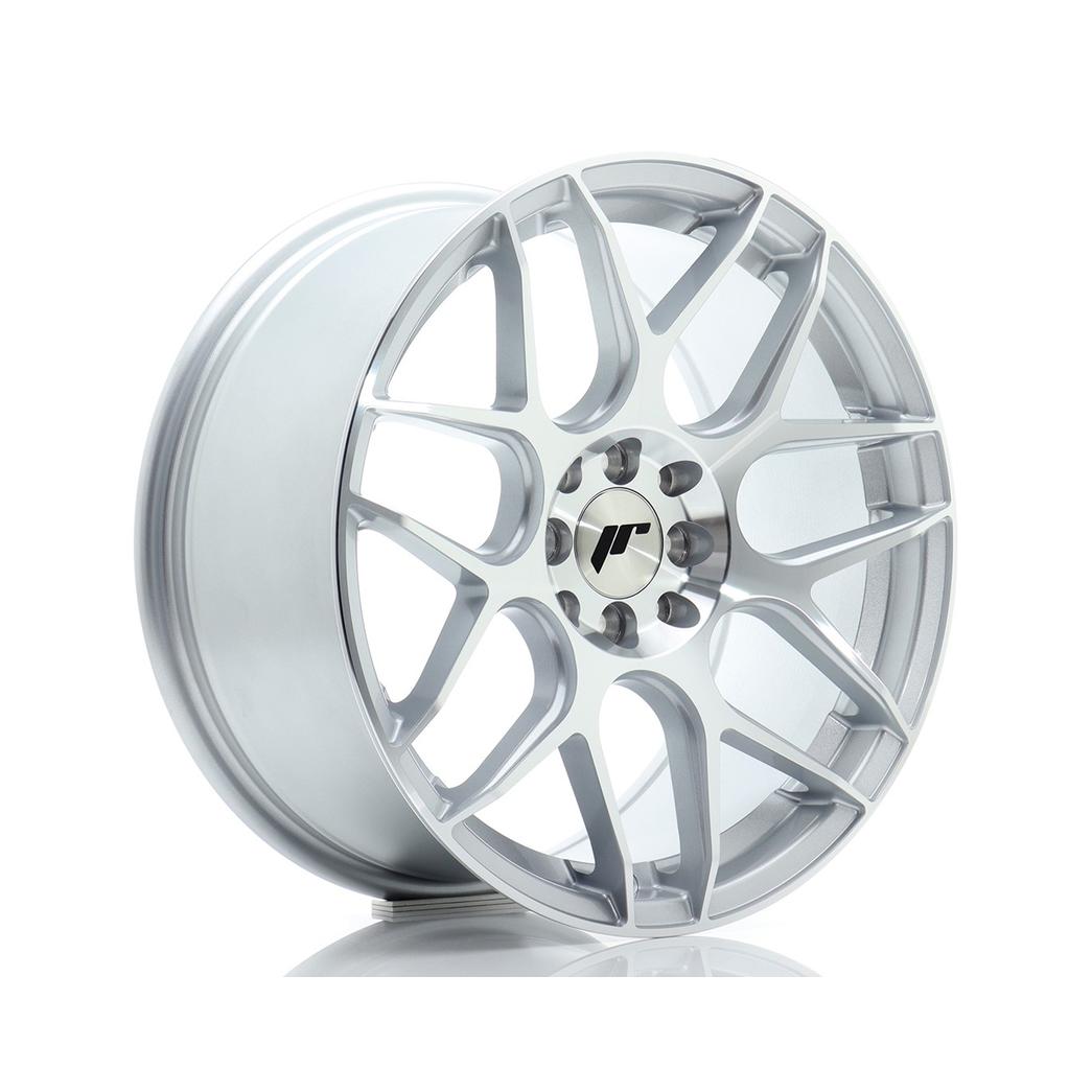 Japan Racing JR18 Alloy Wheel 17x8 ET35 4x100 4x114.3 Silver 67.1mm CB