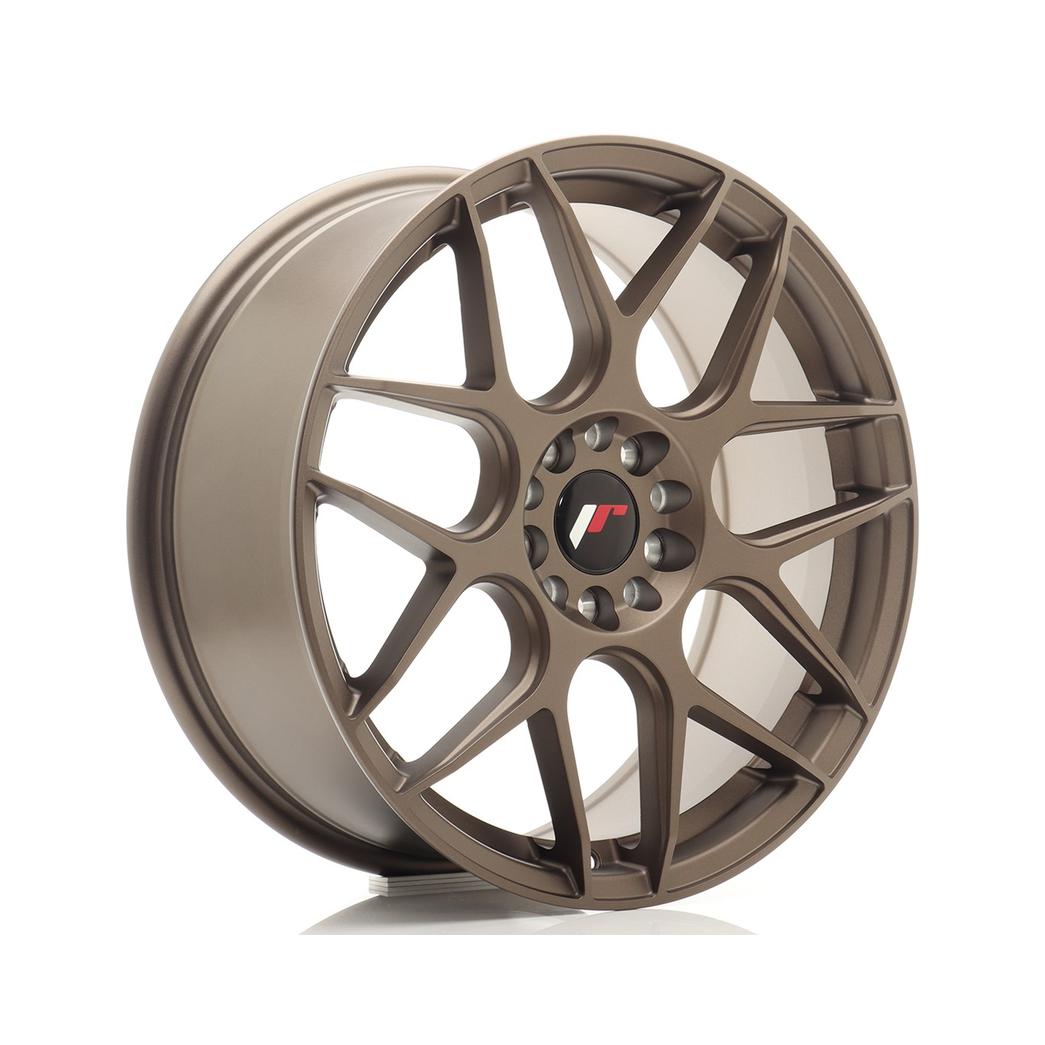 Japan Racing JR18 Alloy Wheel 18x7.5 ET40 5x112 5x114.3 Bronze 72.6mm CB