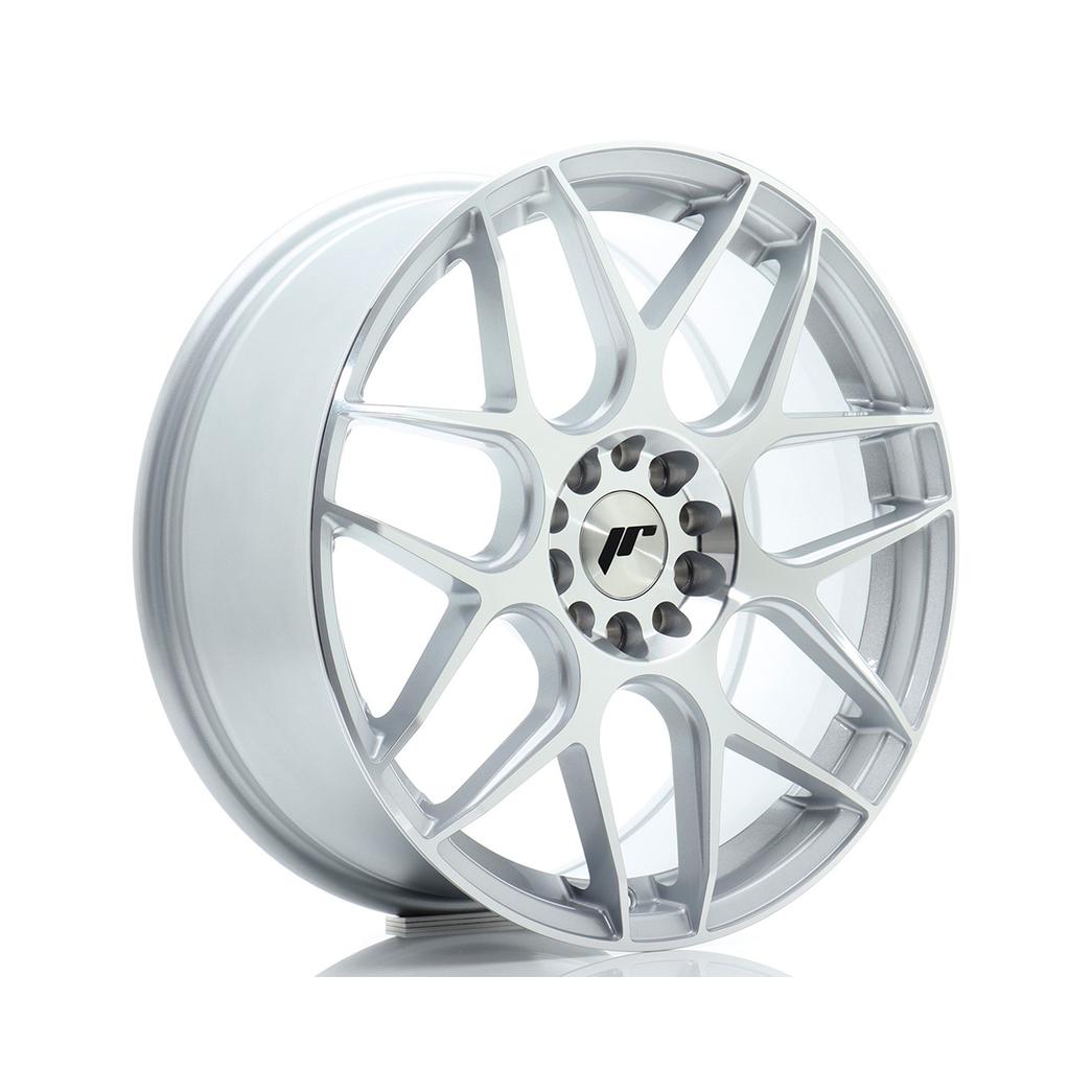 Japan Racing JR18 Alloy Wheel 18x7.5 ET35 5x100 5x120 Silver 72.6mm CB