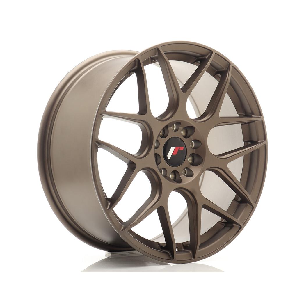 Japan Racing JR18 Alloy Wheel 18x8.5 ET45 5x112 5x114.3 Bronze 72.6mm CB