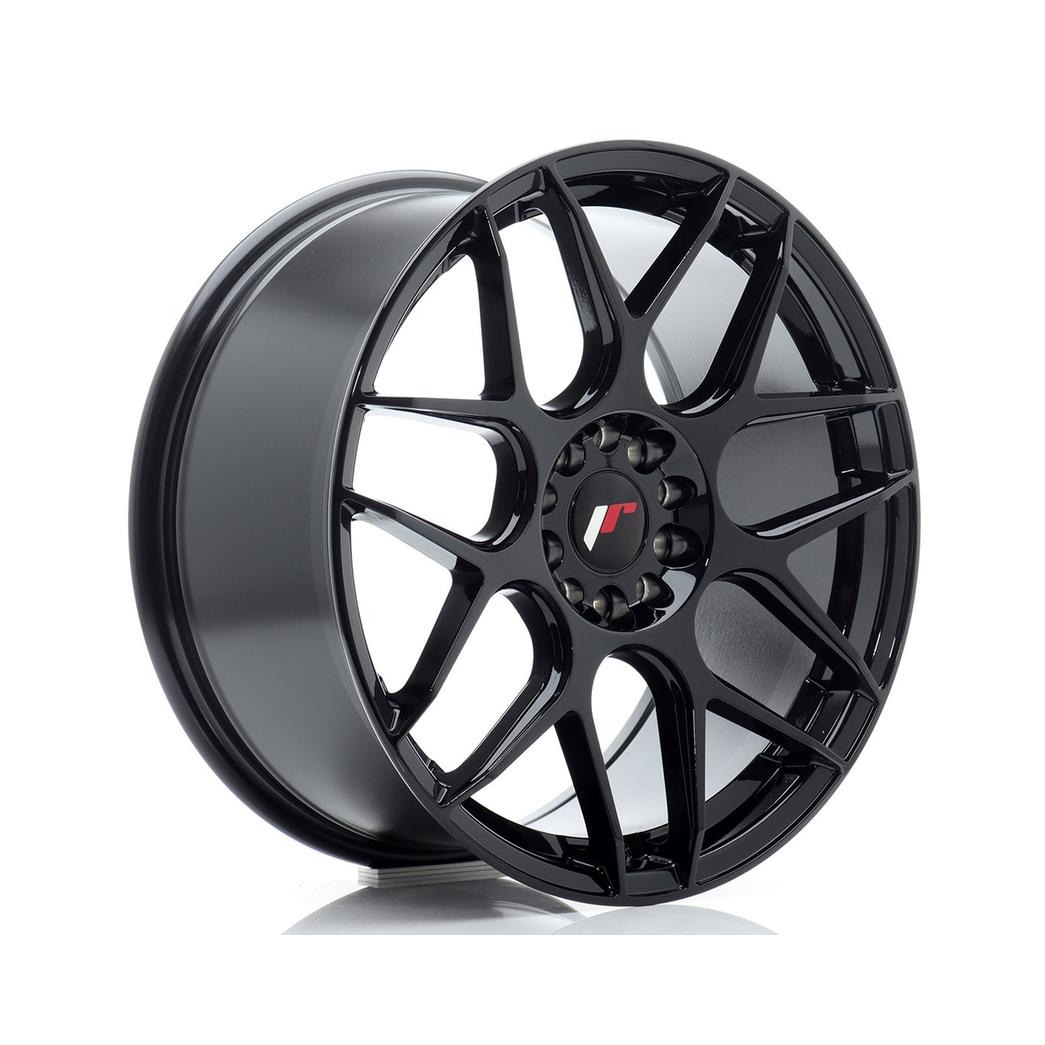 Japan Racing JR18 Alloy Wheel 18x8.5 ET35 5x100 5x120 Black 72.6mm CB
