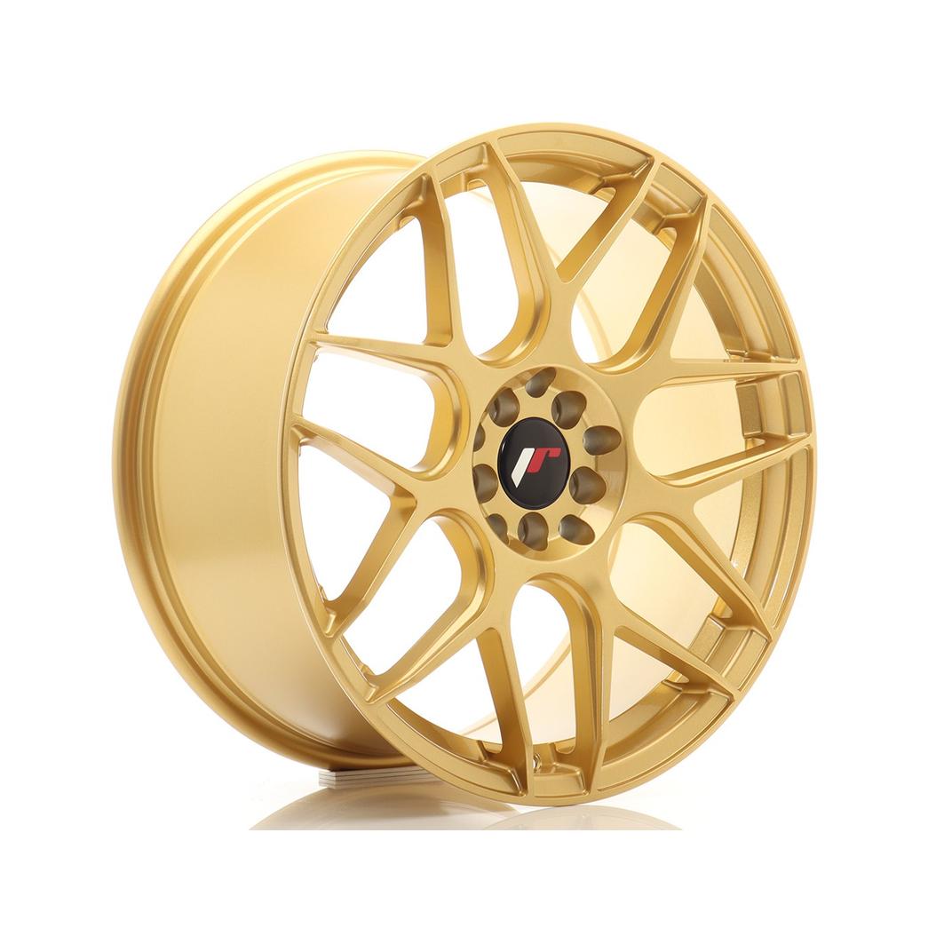 Japan Racing JR18 Alloy Wheel 18x8.5 ET35 5x100 5x120 Gold 72.6mm CB
