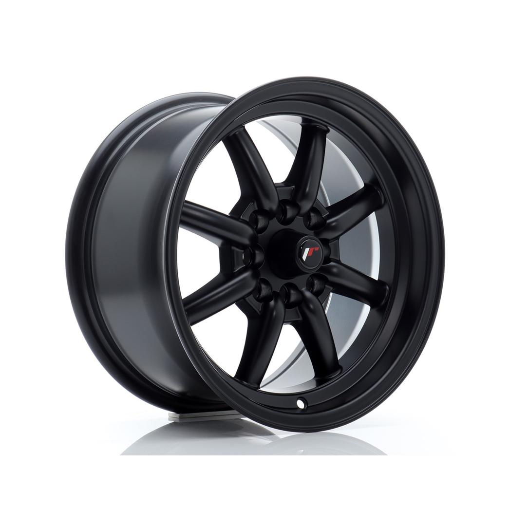 Japan Racing JR19 Alloy Wheel 15x8 ET20 4x100 4x114.3 Black 73.1mm CB