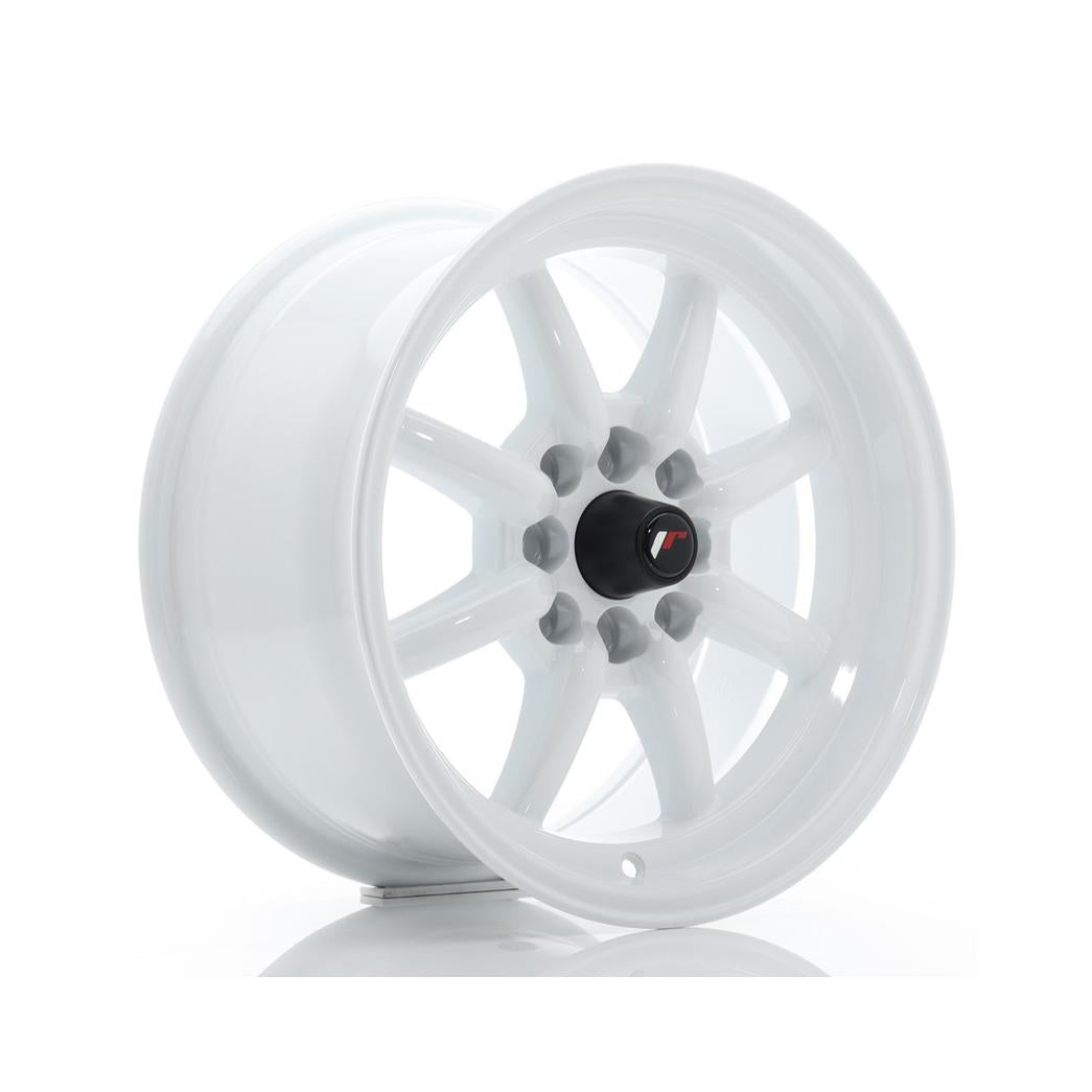 Japan Racing JR19 Alloy Wheel 15x8 ET20 4x100 4x114.3 White 73.1mm CB