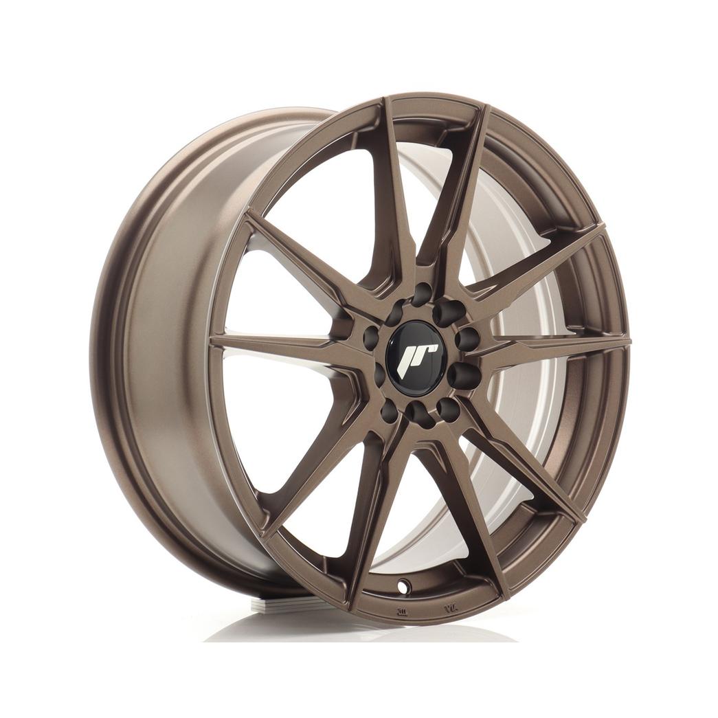 Japan Racing JR21 Alloy Wheel 17x7 ET40 5x100 5x114.3 Bronze 67.1mm CB