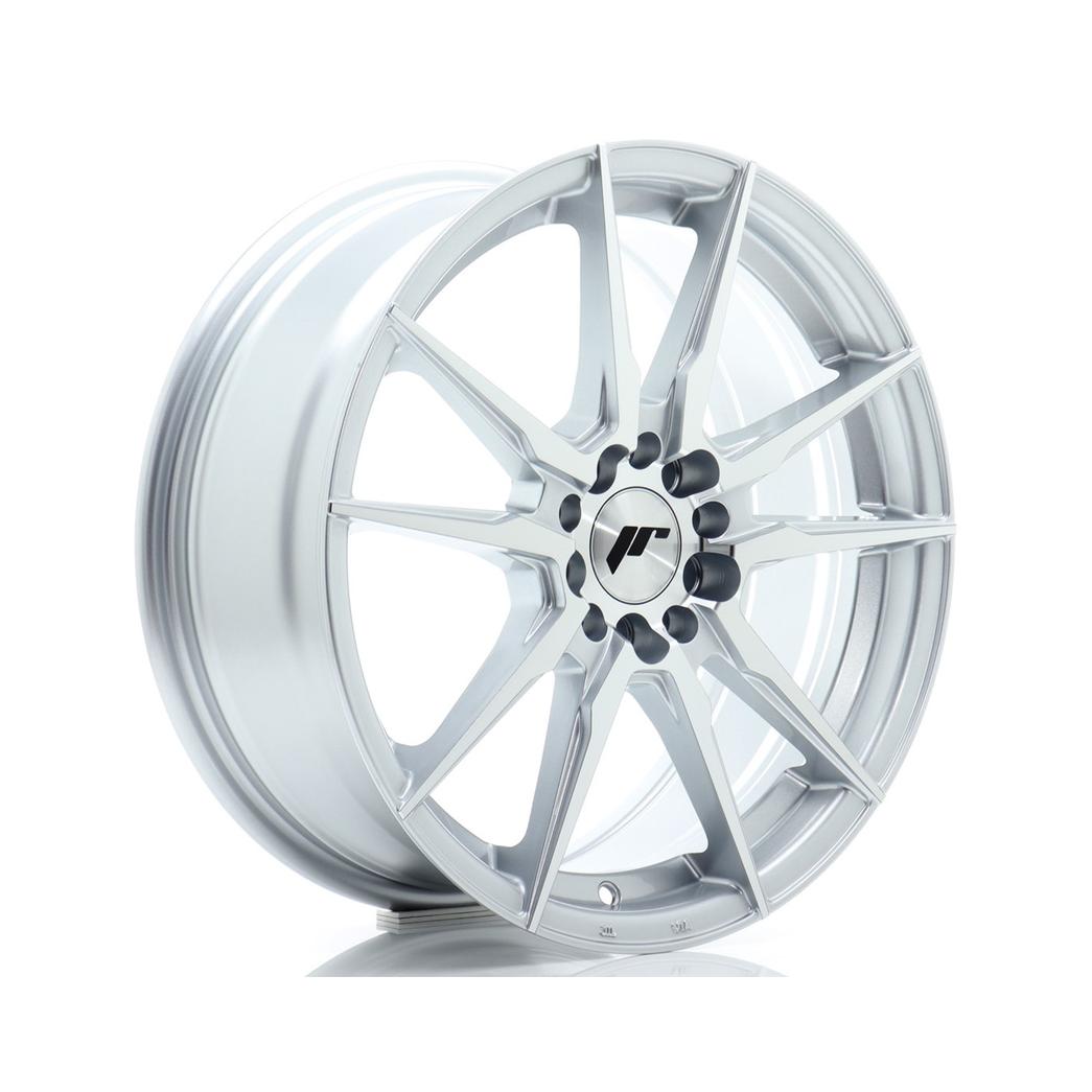 Japan Racing JR21 Alloy Wheel 17x7 ET40 5x108 5x112 Silver 66.6mm CB