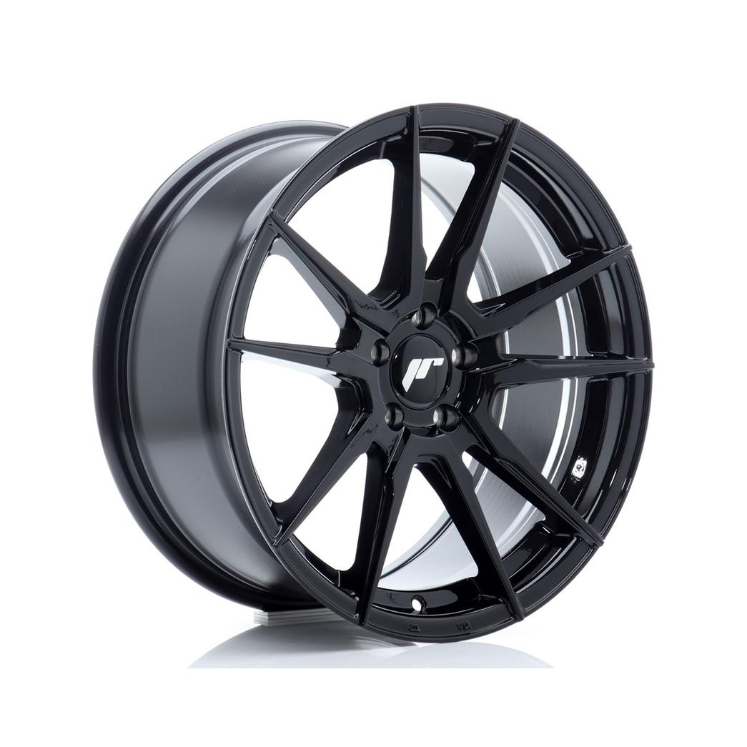 Japan Racing JR21 Alloy Wheel 17x8 ET35 5x100 Black 67.1mm CB