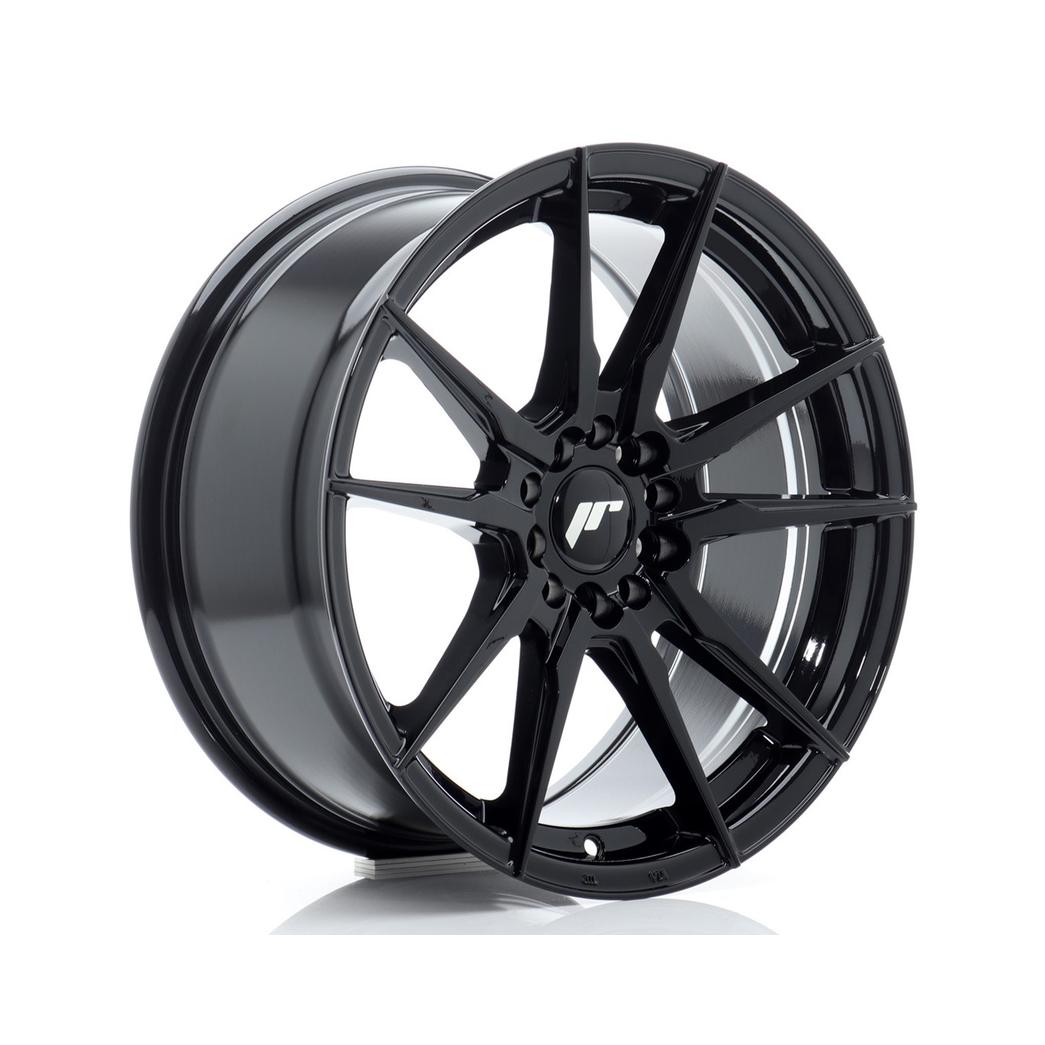 Japan Racing JR21 Alloy Wheel 17x8 ET35 5x110 5x120 Black 72.6mm CB