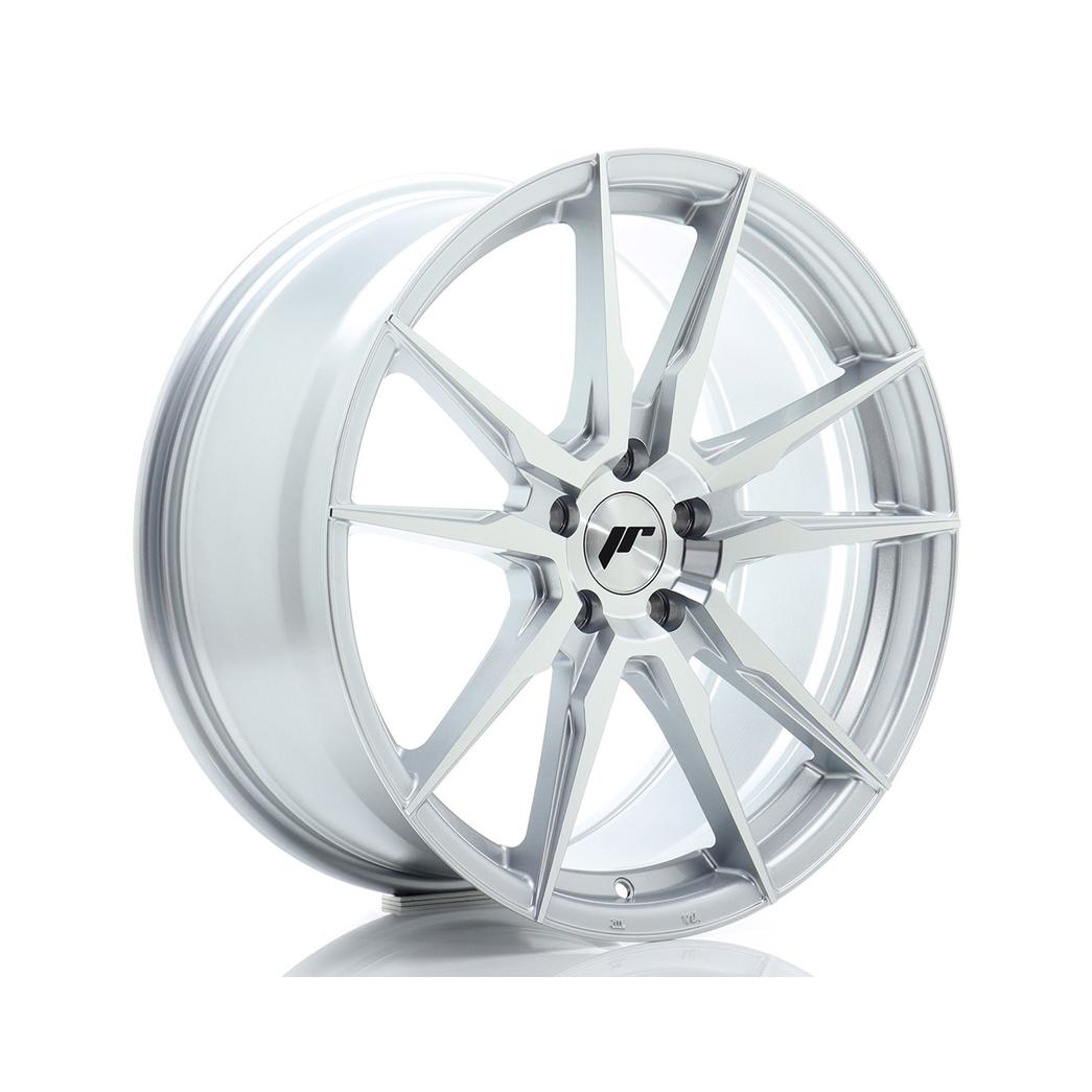 Japan Racing JR21 Alloy Wheel 19x8.5 ET45 5x112 Silver 66.6mm CB