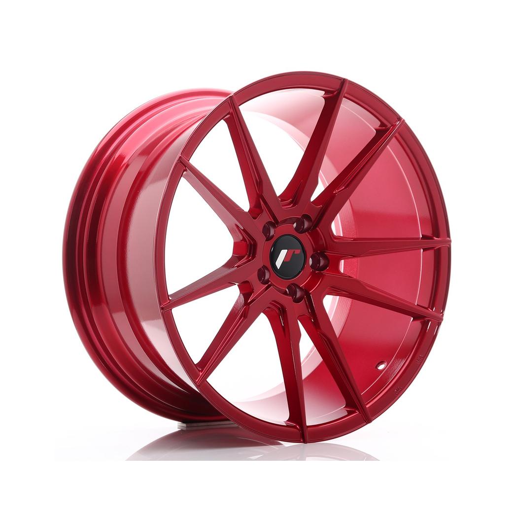 Japan Racing JR21 Alloy Wheel 20x10 ET40 5x112 Red 66.6mm CB