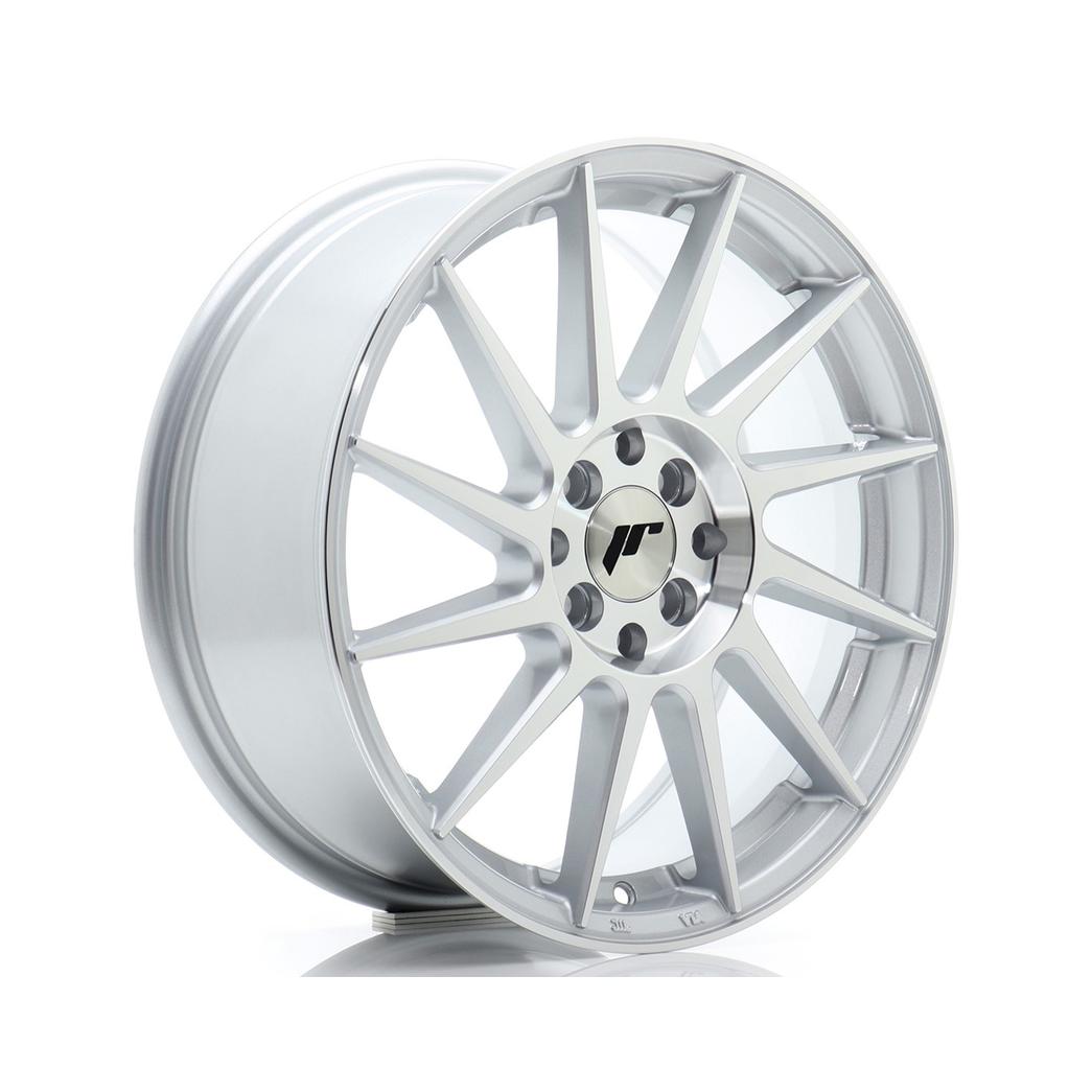Japan Racing JR22 Alloy Wheel 17x7 ET40 4x100 4x114.3 Silver 67.1mm CB