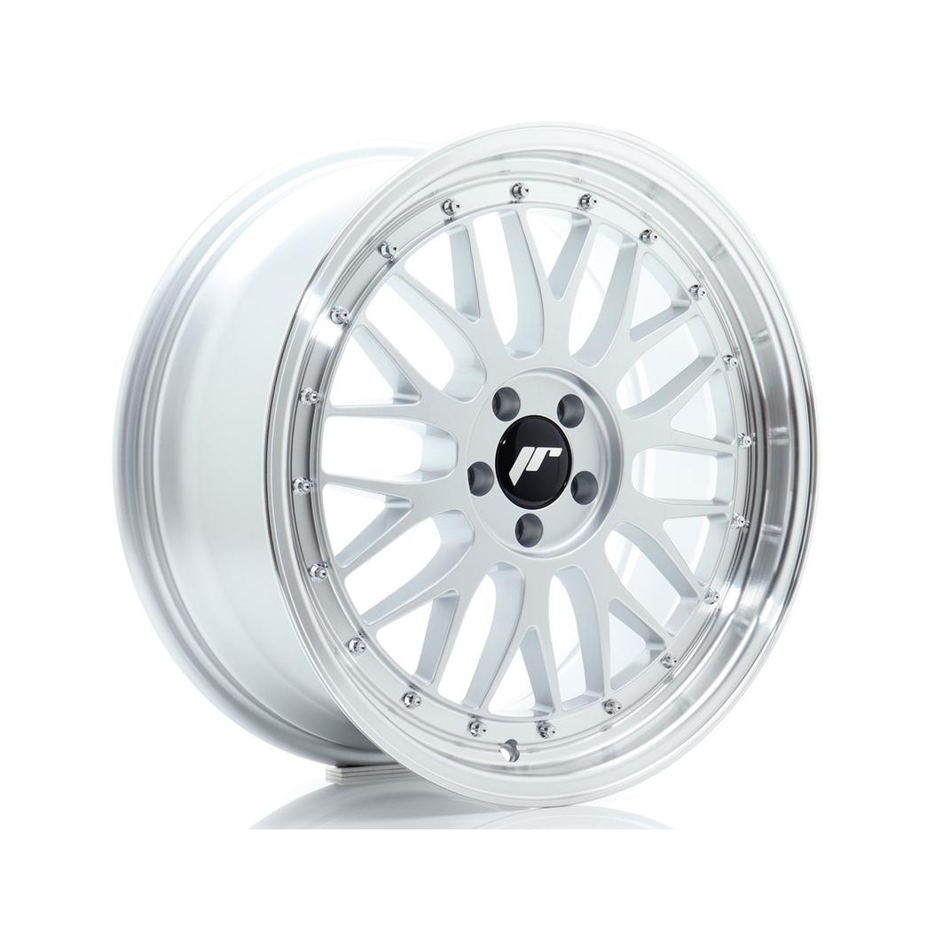 Japan Racing JR23 Alloy Wheel 18x8 ET35 5x100 Silver 57.1mm CB