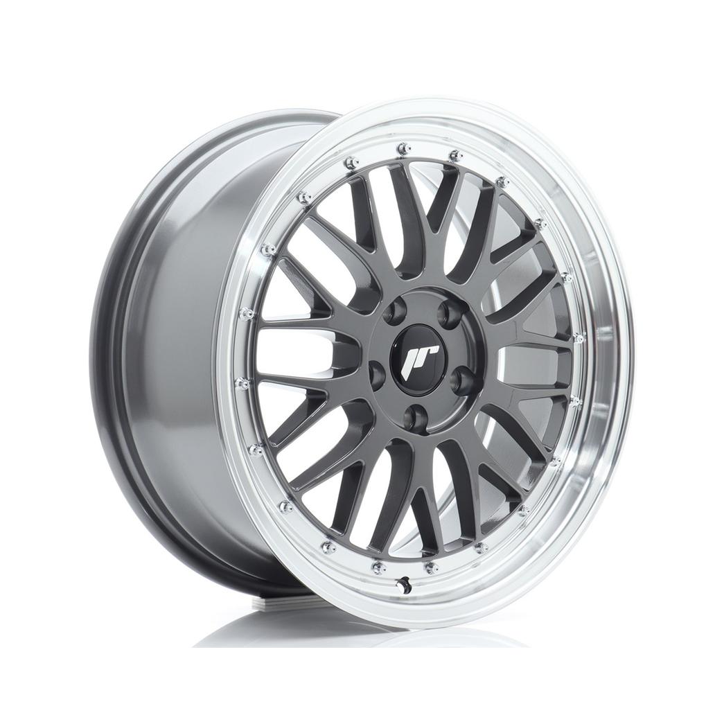 Japan Racing JR23 Alloy Wheel 18x8 ET40 5x112 Hyper Gray 66.6mm CB