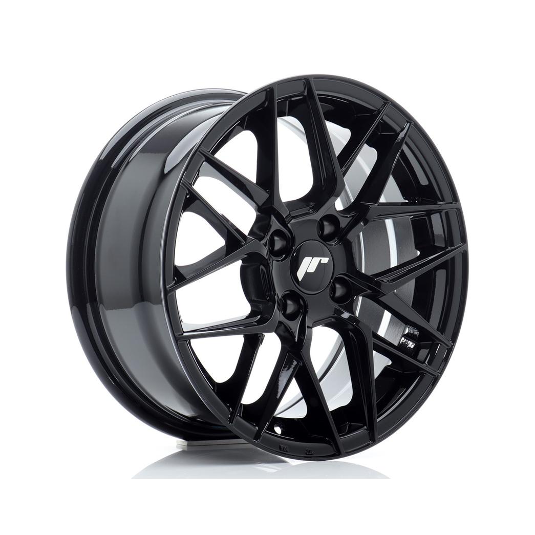 Japan Racing JR28 Alloy Wheel 15x7 ET25 4x100 Gloss Black 67.1mm CB