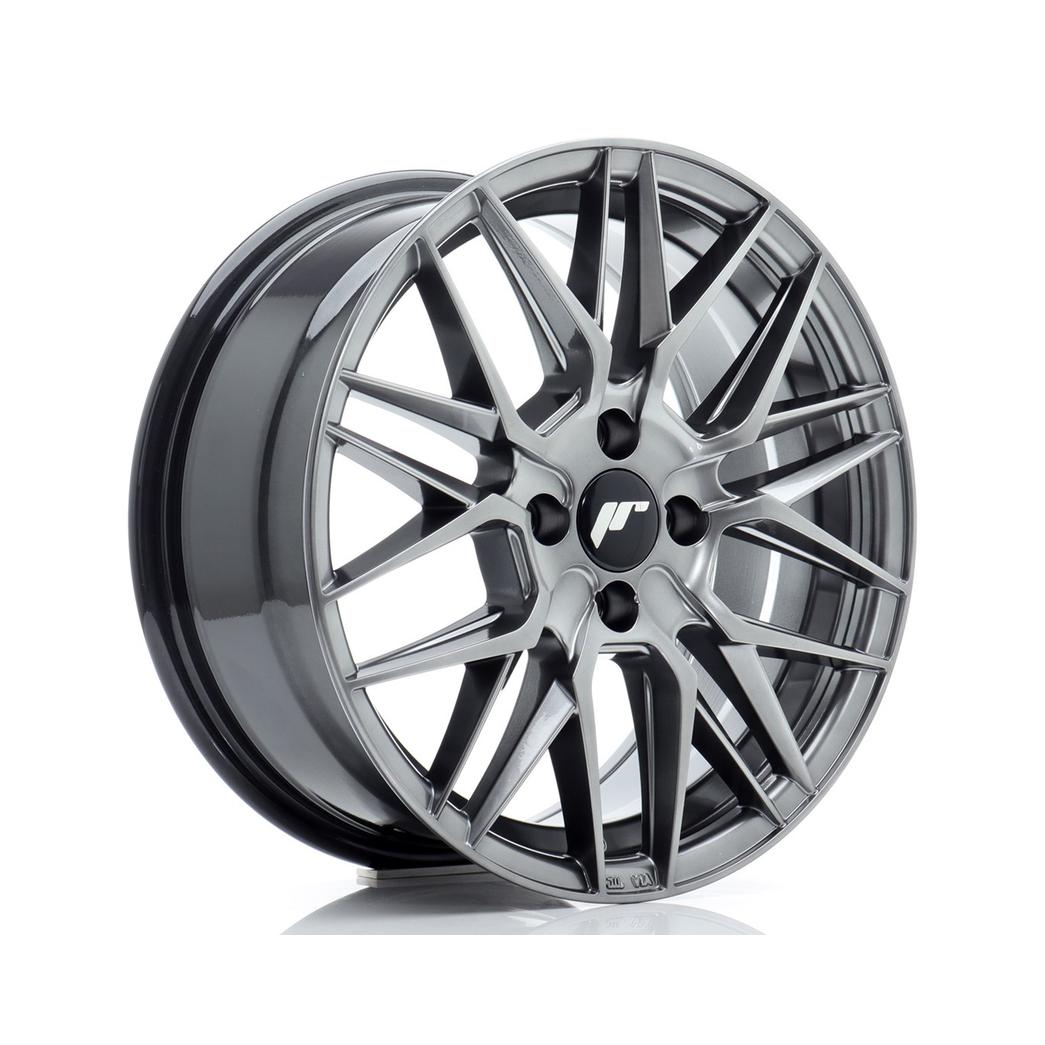 Japan Racing JR28 Alloy Wheel 16x7 ET25 4x108 Hyper Black 65.1mm CB