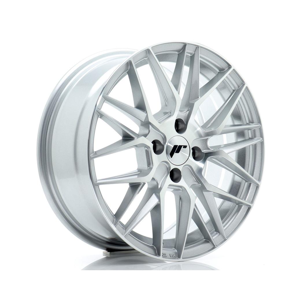 Japan Racing JR28 Alloy Wheel 16x7 ET25 4x100 Silver 67.1mm CB