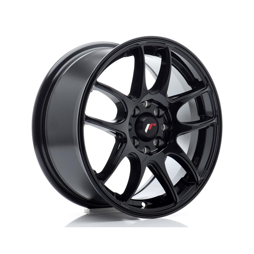 Japan Racing JR29 Alloy Wheel 15x7 ET35 4x100 4x108 Black 67.1mm CB