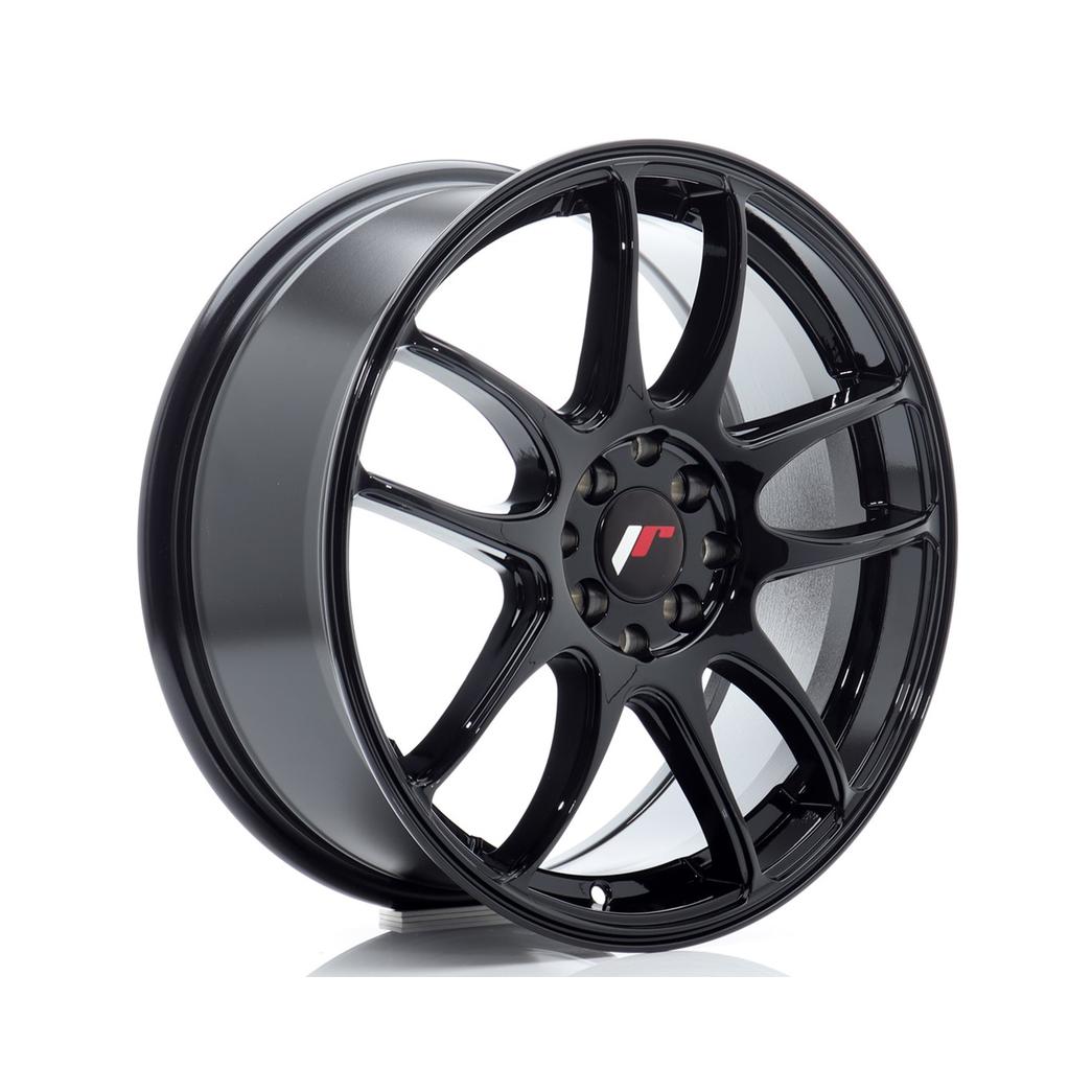 Japan Racing JR29 Alloy Wheel 17x7 ET40 4x100 4x114.3 Black 67.1mm CB