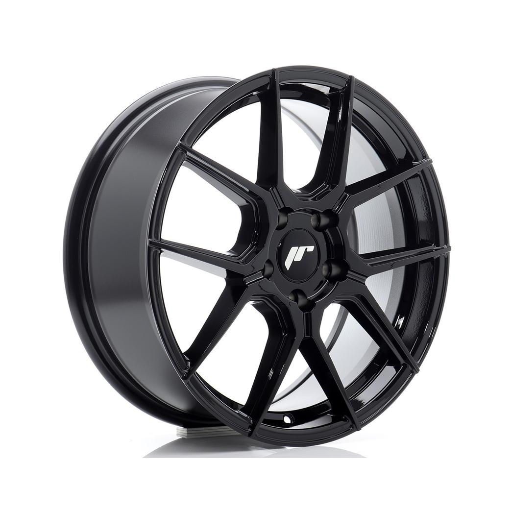 Japan Racing JR30 Alloy Wheel 17x7 ET40 5x112 Black 66.6mm CB