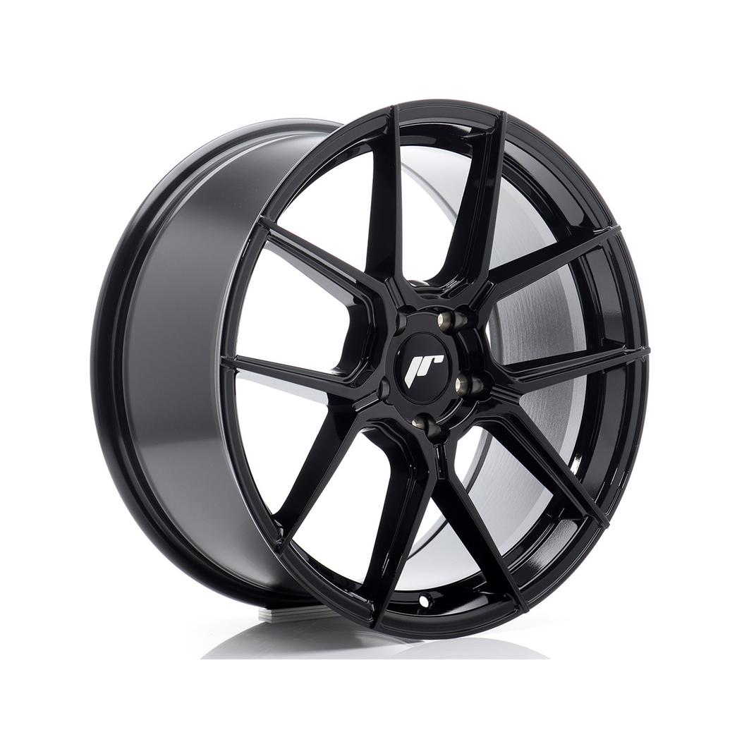 Japan Racing JR30 Alloy Wheel 18x8.5 ET45 5x112 Black 66.6mm CB