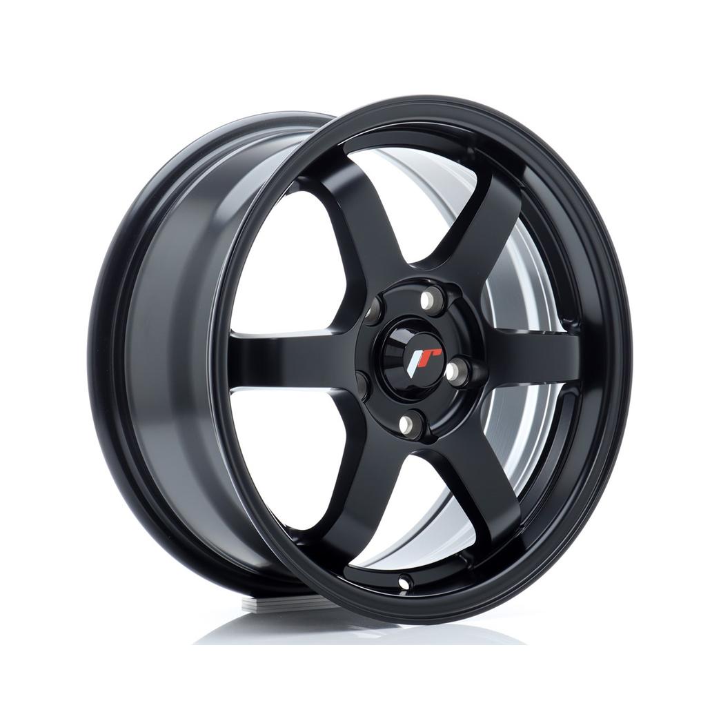 Japan Racing JR3 Alloy Wheel 16x7 ET40 4x100 Matt Black 67.1mm CB