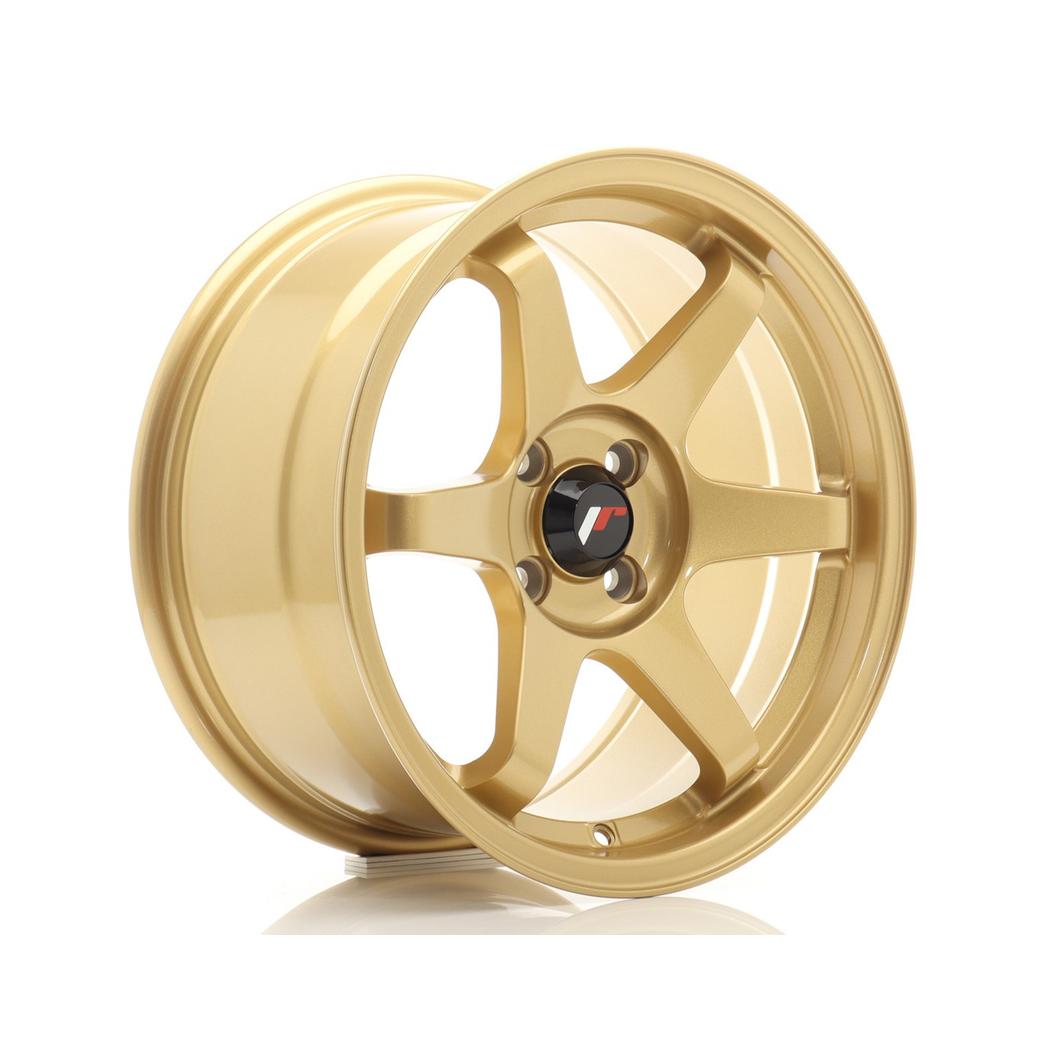 Japan Racing JR3 Alloy Wheel 16x8 ET25 4x100 Gold 67.1mm CB