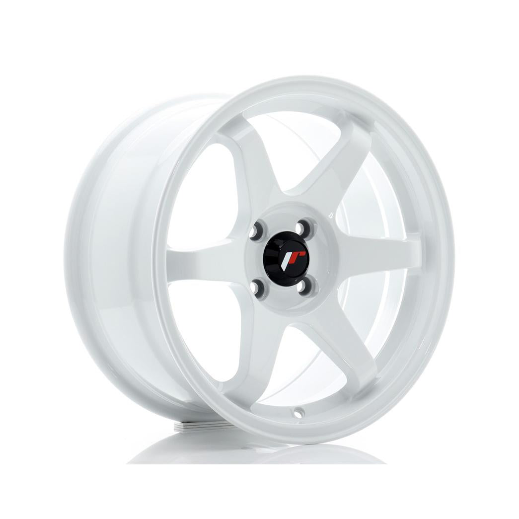 Japan Racing JR3 Alloy Wheel 16x8 ET25 4x100 White 67.1mm CB