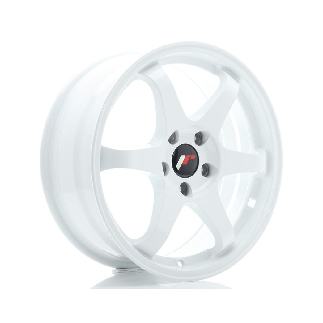 Japan Racing JR3 Alloy Wheel 17x7 ET40 4x114.3 White 67.1mm CB