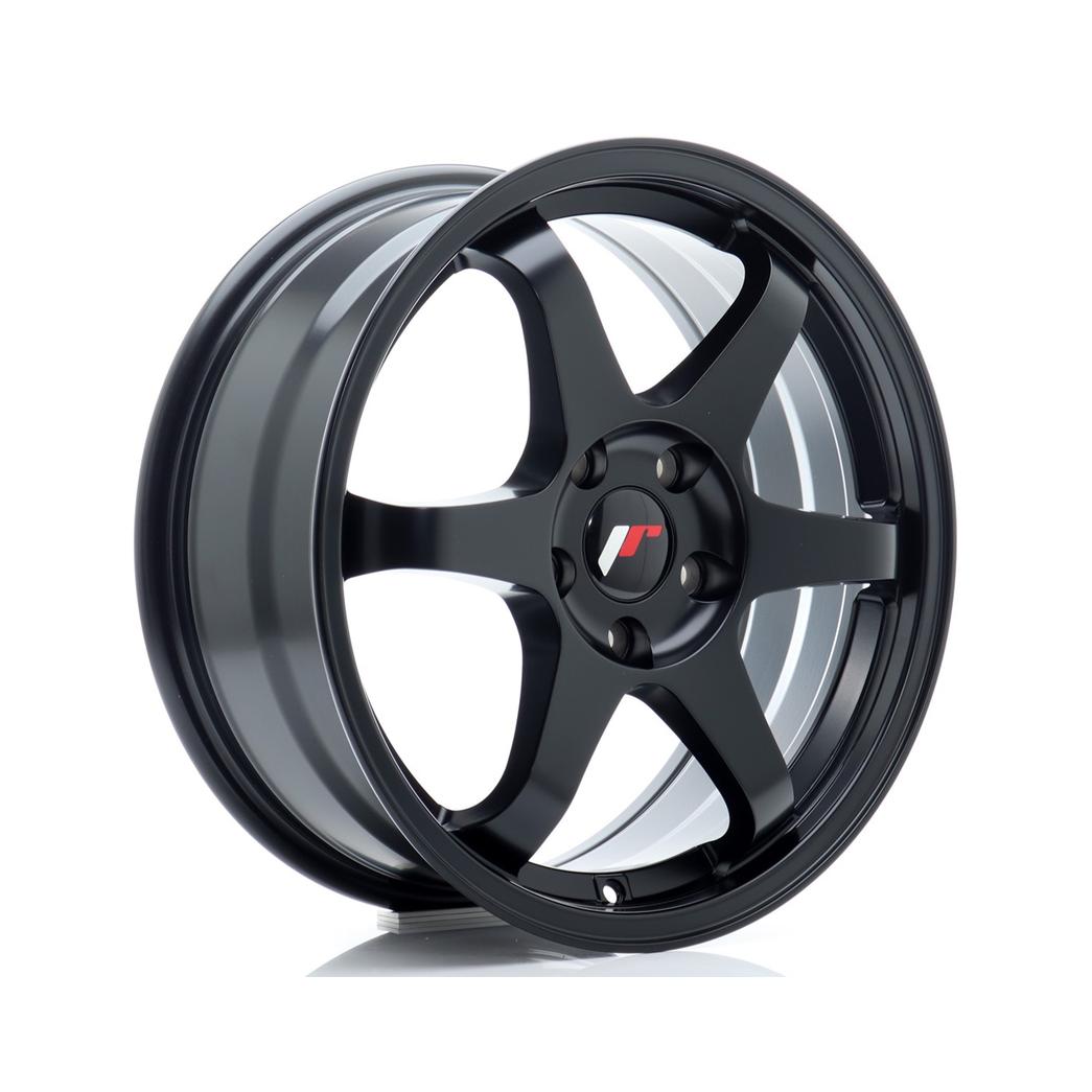 Japan Racing JR3 Alloy Wheel 17x7 ET40 5x114.3 Matt Black 67.1mm CB