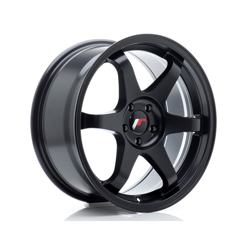 Japan Racing JR3 Alloy Wheel 17x8 ET35 4x114.3 Black 67.1mm CB