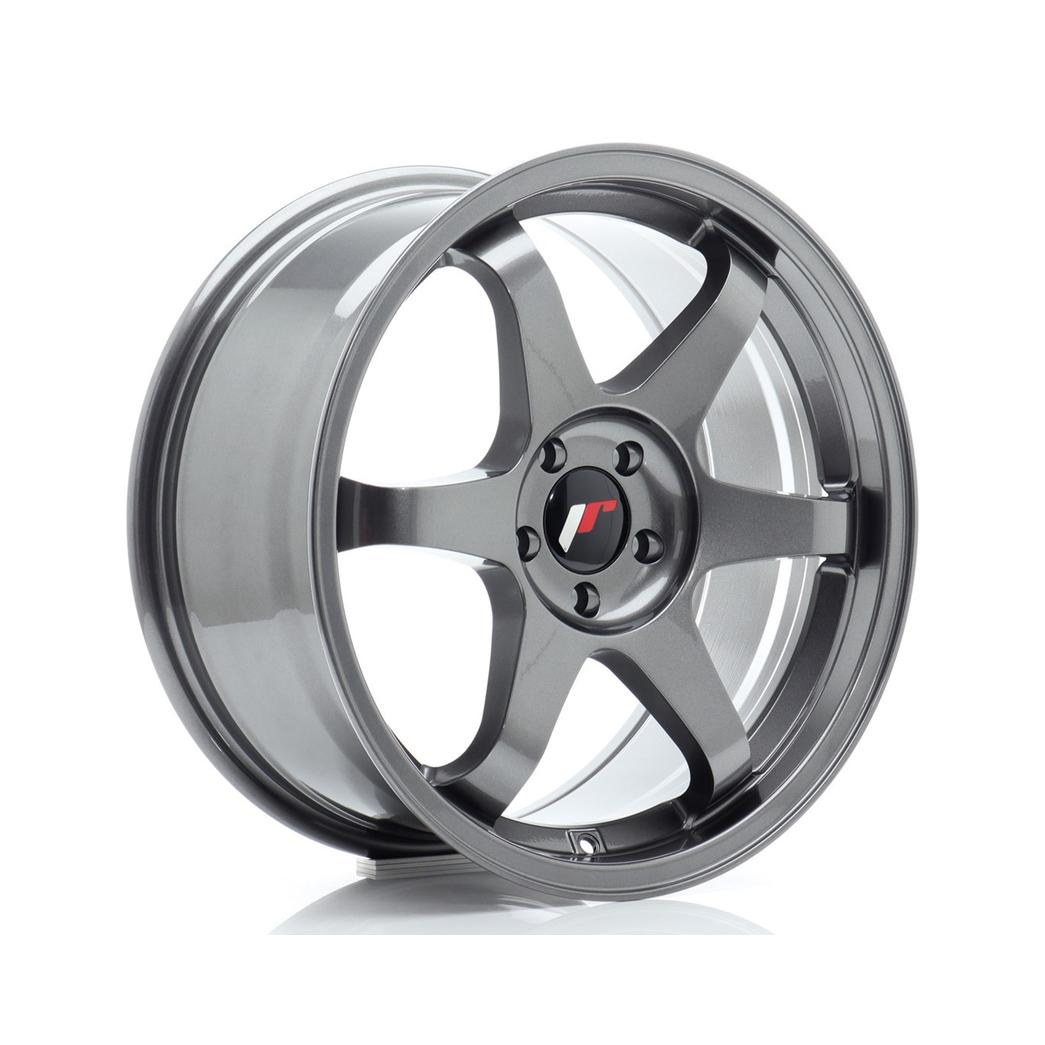 Japan Racing JR3 Alloy Wheel 17x8 ET35 5x120 Gun metal 72.6mm CB