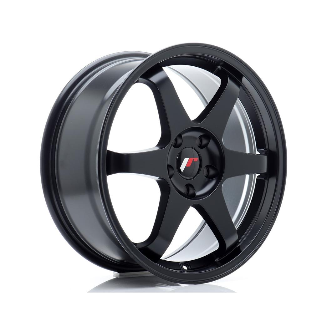 Japan Racing JR3 Alloy Wheel 18x8 ET40 5x112 Black 66.6mm CB