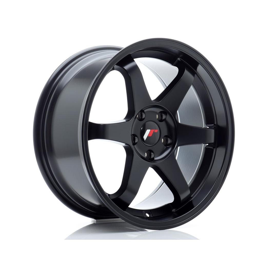 Japan Racing JR3 Alloy Wheel 18x9 ET35 5x114.3 Black 67.1mm CB