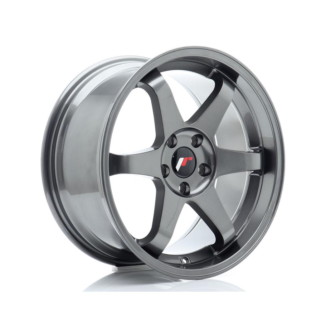 Japan Racing JR3 Alloy Wheel 18x9 ET35 5x114.3 Gun metal 67.1mm CB