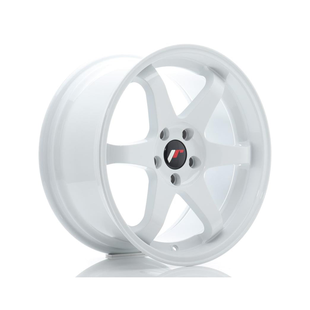 Japan Racing JR3 Alloy Wheel 18x9 ET35 5x114.3 White 67.1mm CB