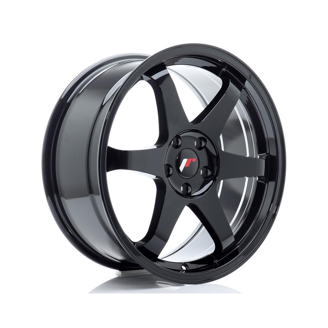 Japan Racing JR3 Alloy Wheel 19x8.5 ET42 5x114.3 Gloss Black 67.1mm CB