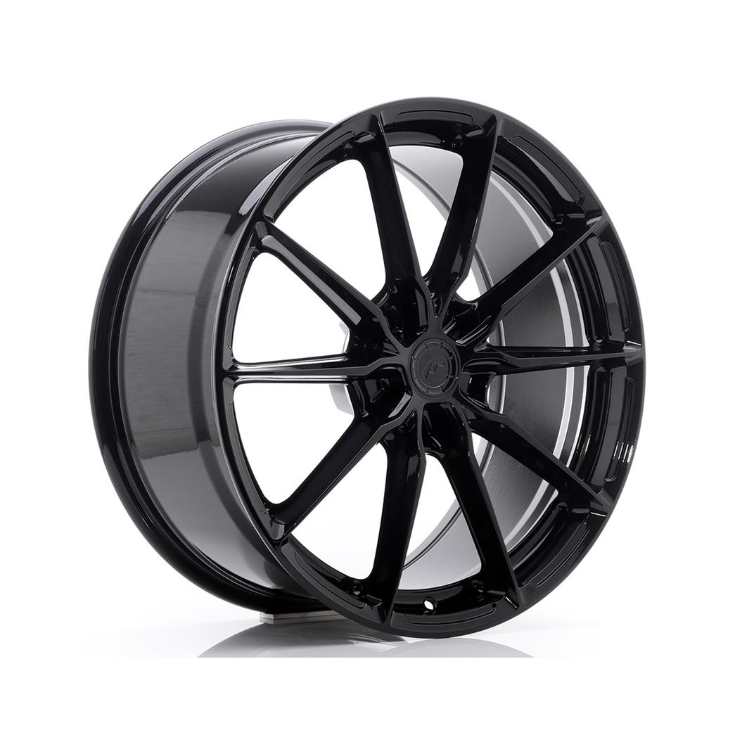 Japan Racing JR37 Alloy Wheel 20x9 ET35 5x112 Black 66.6mm CB