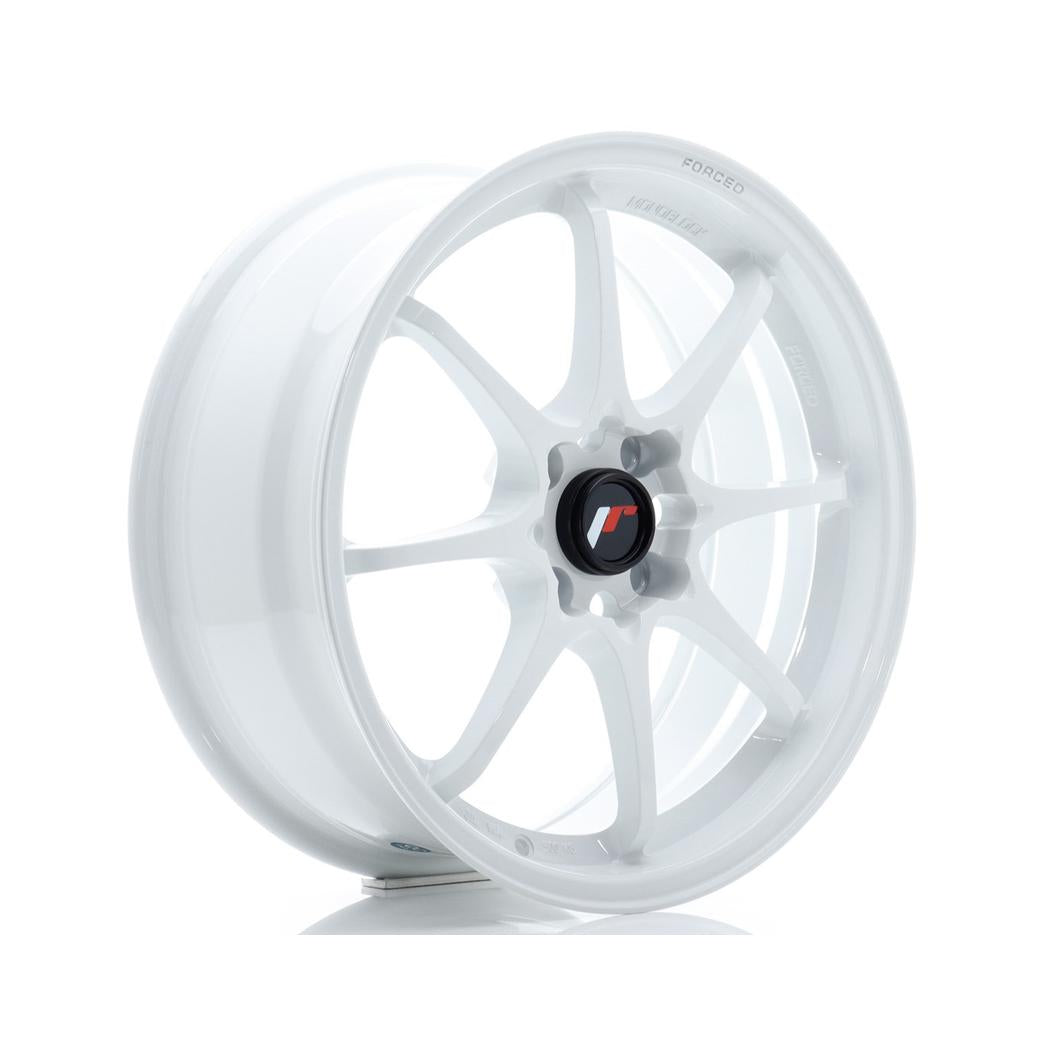 Japan Racing JR5 Alloy Wheel 17x7 ET25 4x108 White 65.1mm CB