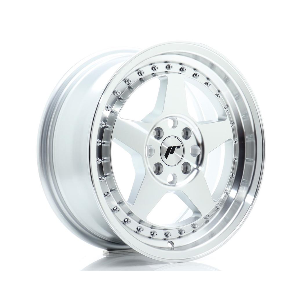 Japan Racing JR6 Alloy Wheel 16x7 ET35 4x100 Silver 67.1mm CB