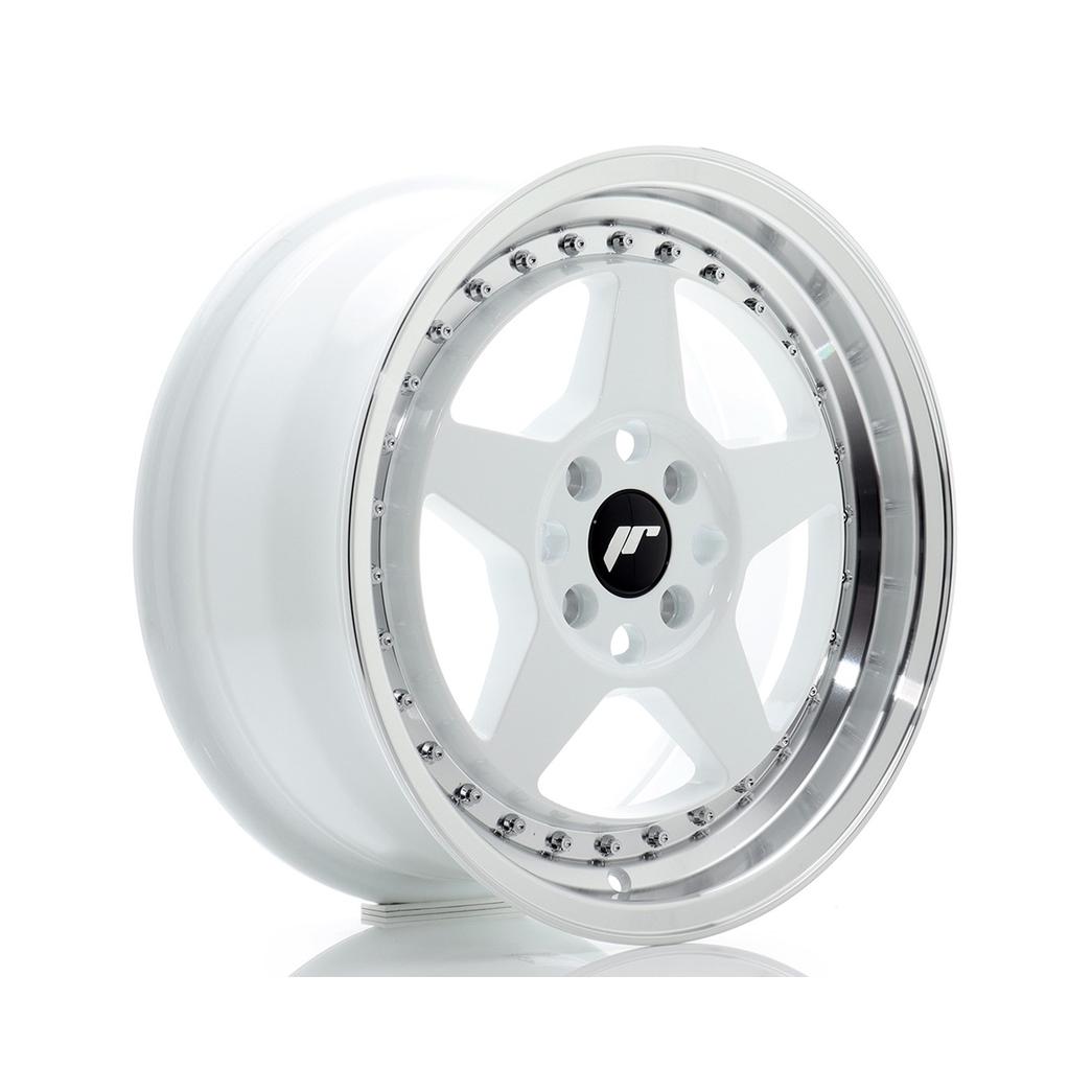 Japan Racing JR6 Alloy Wheel 16x7 ET35 4x100 White 67.1mm CB