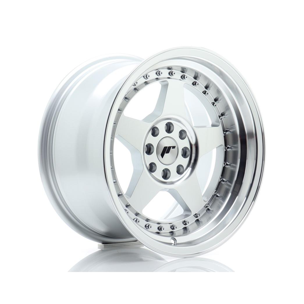 Japan Racing JR6 Alloy Wheel 16x9 ET20 4x100 4x108 Silver 67.1mm CB