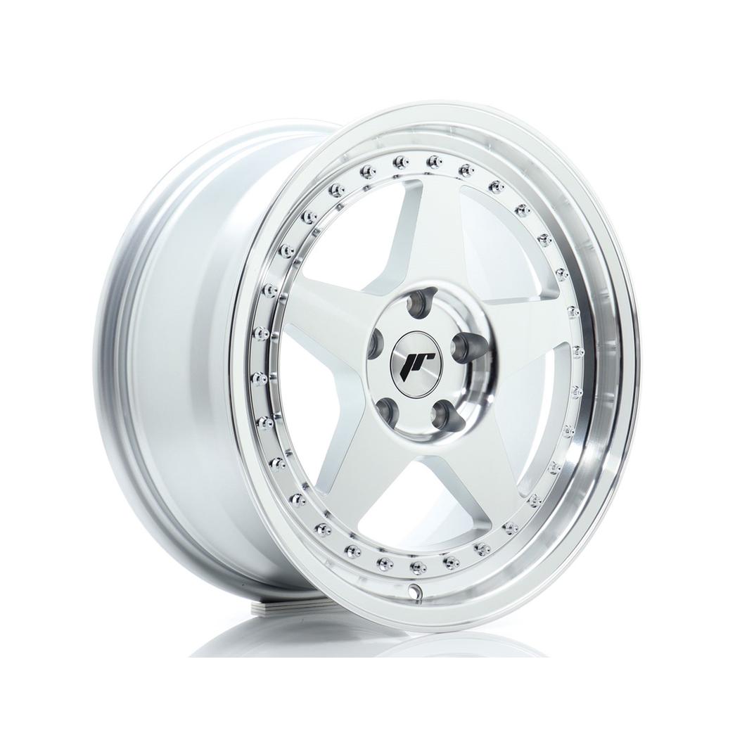 Japan Racing JR6 Alloy Wheel 17x8 ET35 5x112 Silver 66.6mm CB