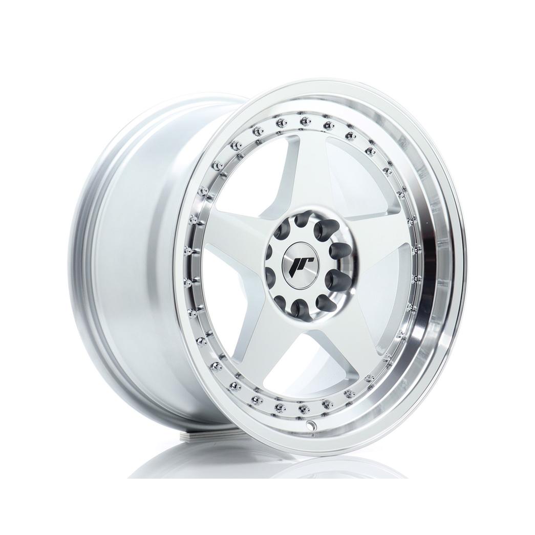 Japan Racing JR6 Alloy Wheel 17x9 ET25 5x114.3 5x120 Silver 72.6mm CB