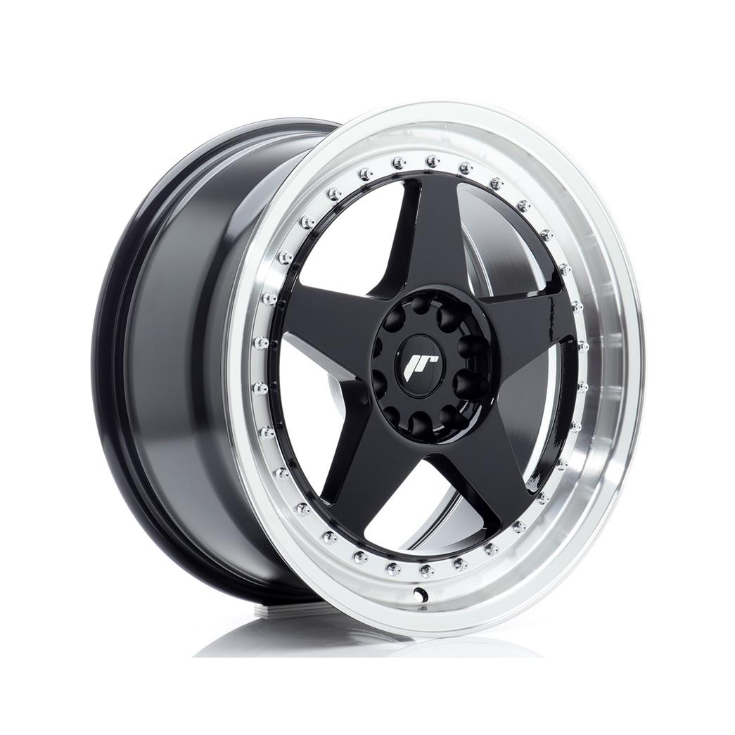 Japan Racing JR6 Alloy Wheel 18x8.5 ET22 5x114.3 5x120 Black 72.6mm CB