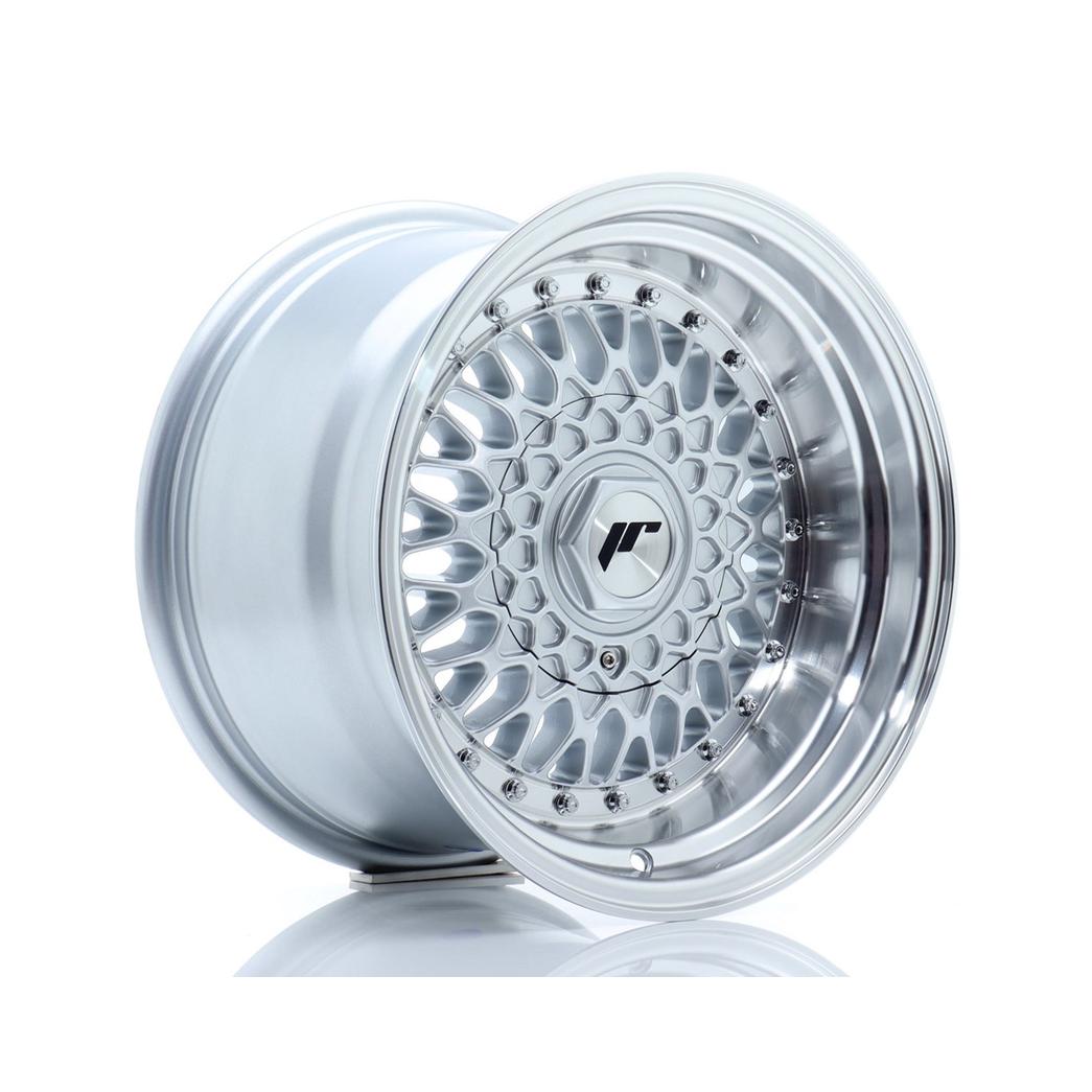 Japan Racing JR9 Alloy Wheel 15x9 ET10 4x100 4x108 Silver 74.1mm CB