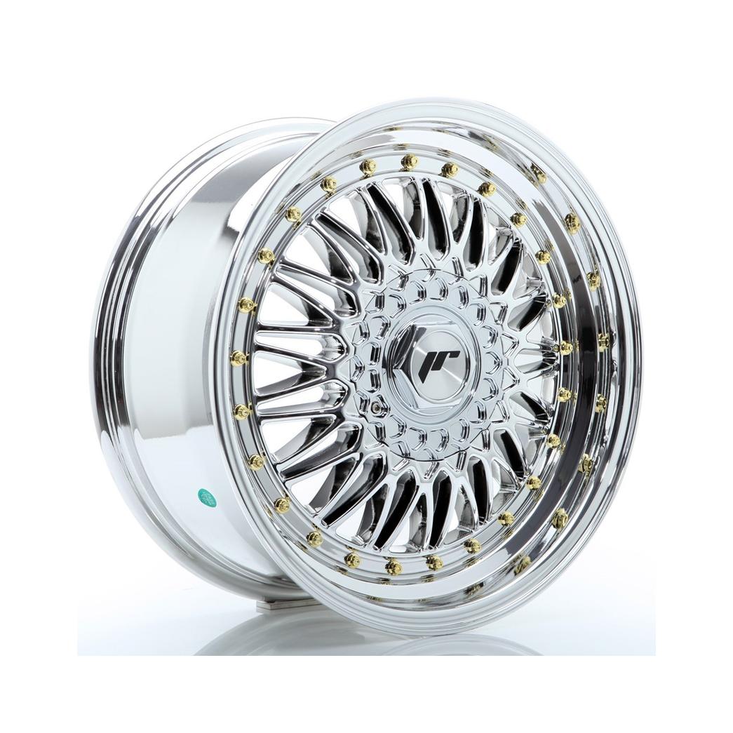 Japan Racing JR9 Alloy Wheel 17x7.5 ET35 5x112 5x120 Chrome 74.1mm CB